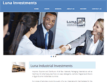 Tablet Screenshot of lunagrp.com